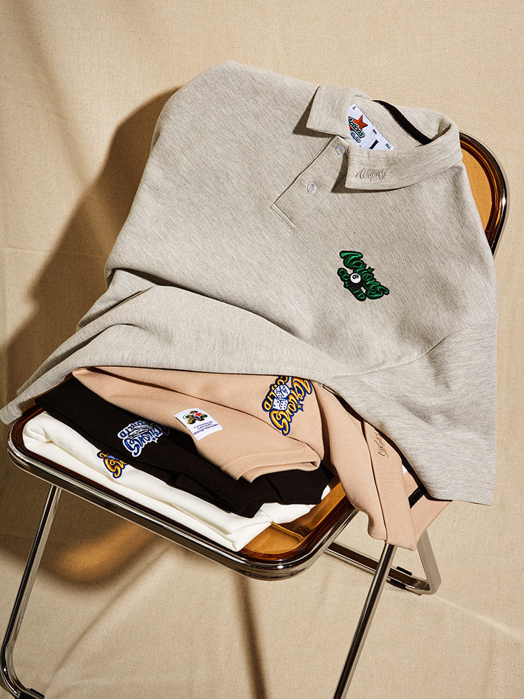 Actions Polo T-shirt - Khaki