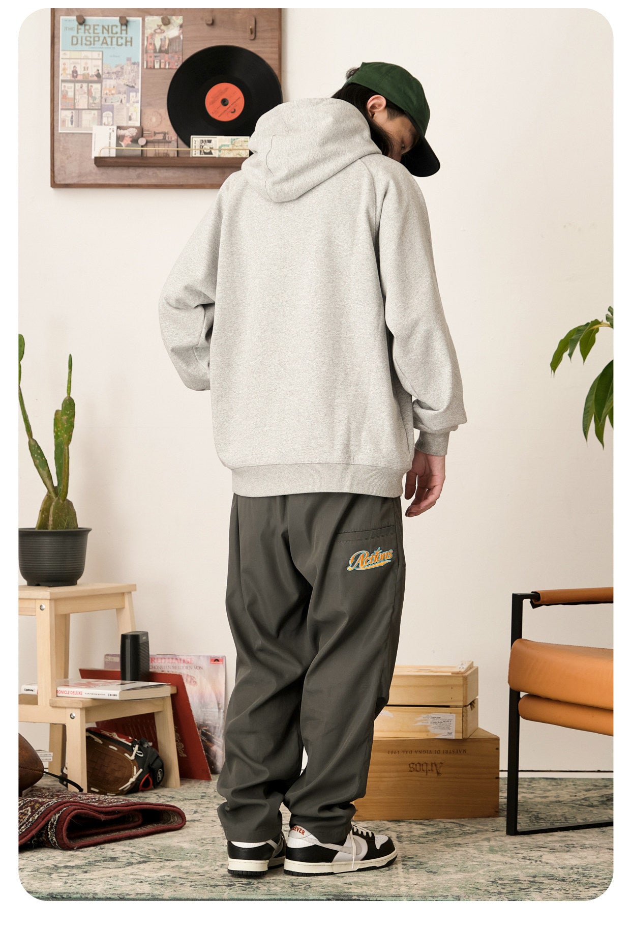 ActionSquaD Embroidery Hoodies - Gray