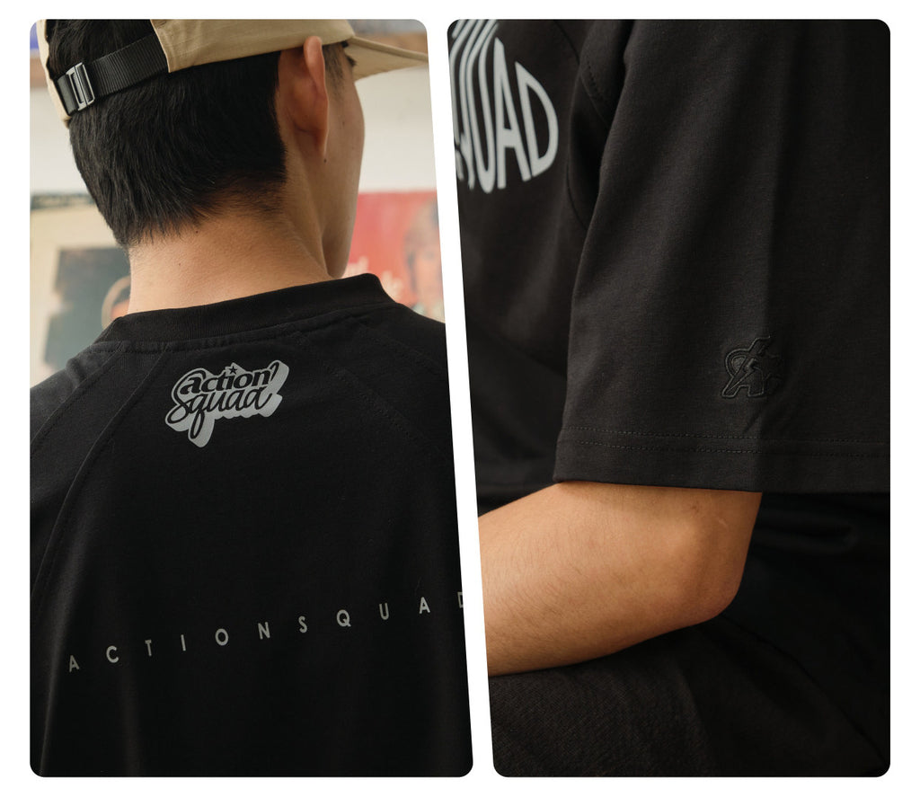 ACTIONSQUAD T-shirt - Black