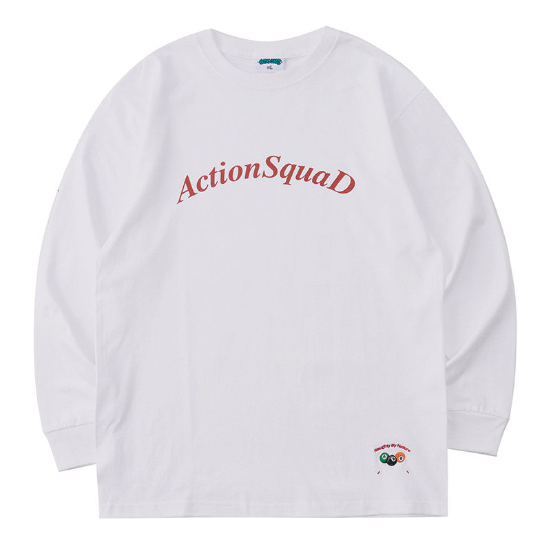 Action Squad Long Sleeve Shirt - White