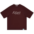 Actions T-shirt - Burgundy