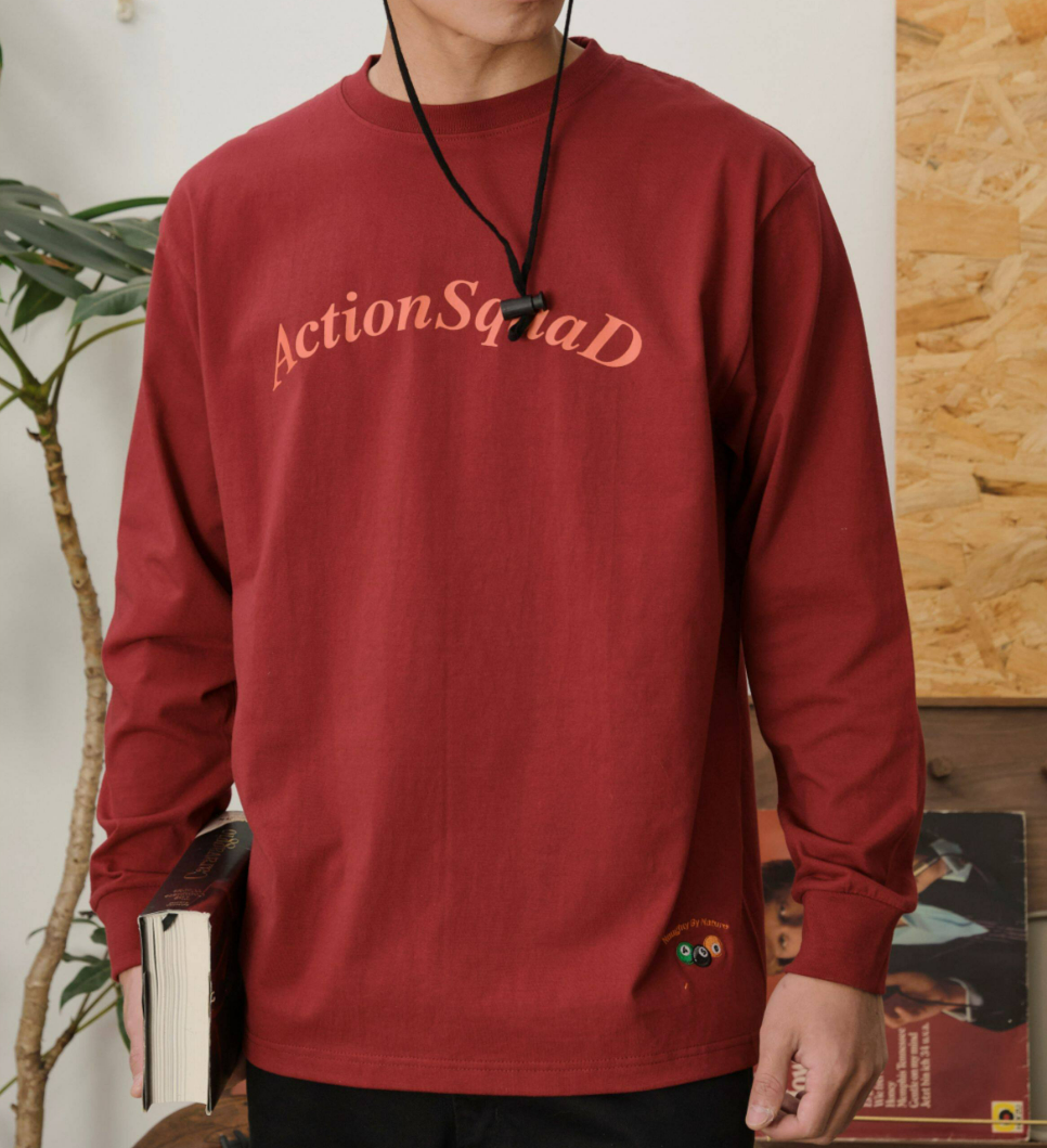 Action Squad Long Sleeve Shirt - Red