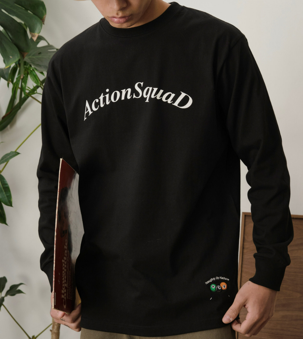 Action Squad Long Sleeve Shirt - Black