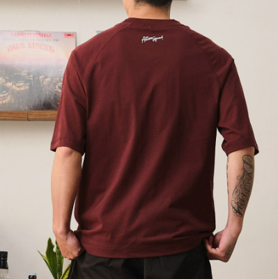 Actions T-shirt - Burgundy