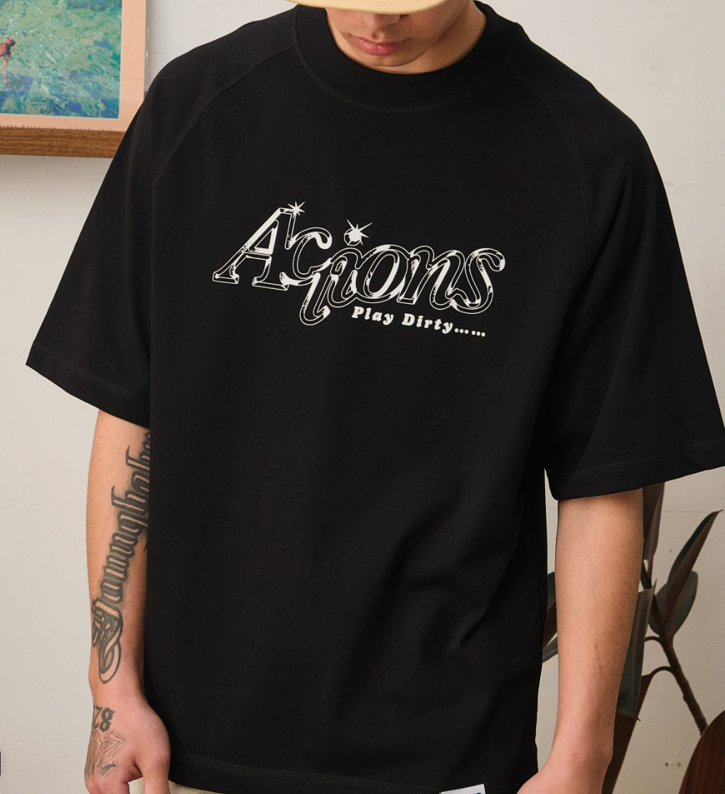 Actions T-shirt - Black