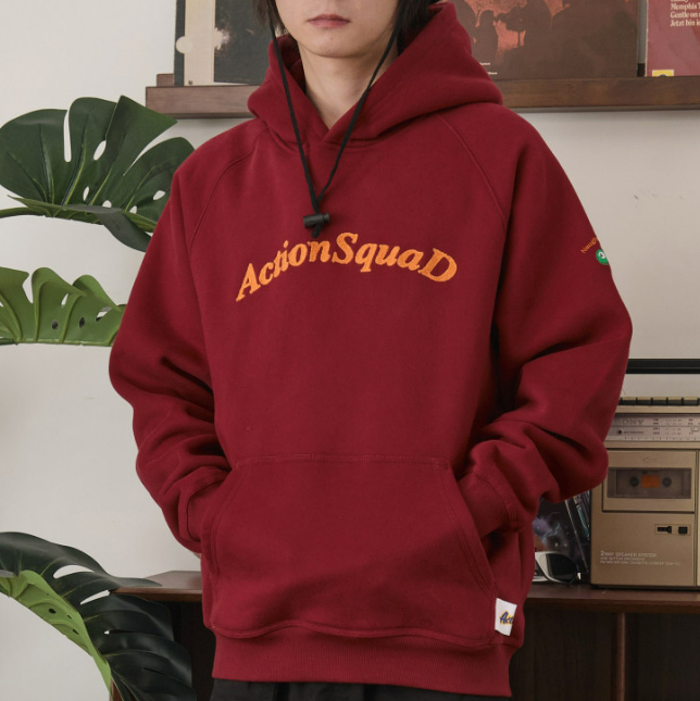 ActionSquaD Hoodies - Red