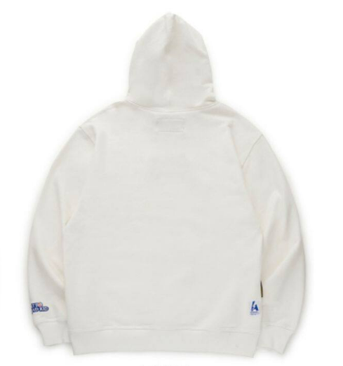 Actions Embroidery Hoodies - White